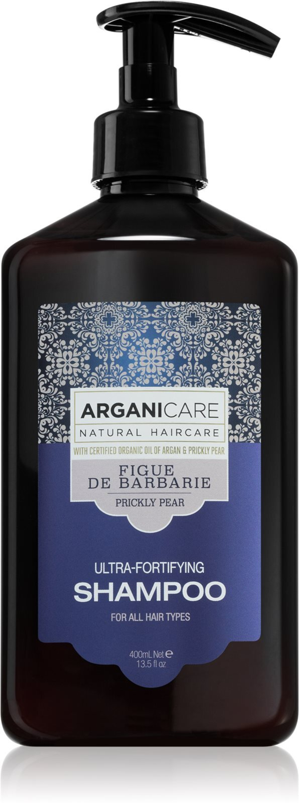 Arganicare Prickly Pear Ultra-Fortifying Shampoo - шампунь глубокого очищения для укрепления волос /   400  ml  / GTIN 3701120001201