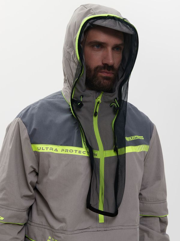 Костюм летний Антигнус-Премиум ткань Ravena Peach Wash цвет Серый