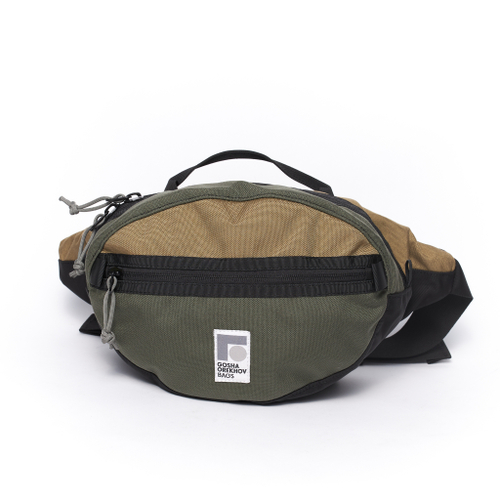 Поясная сумка Giant Waist темный хаки/песочный