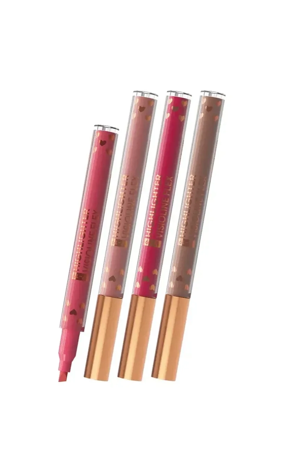 Текстовыделитель с гибким наконечником ERICH KRAUSE "Visioline V-19 Flex Idol", АССОРТИ, 63551