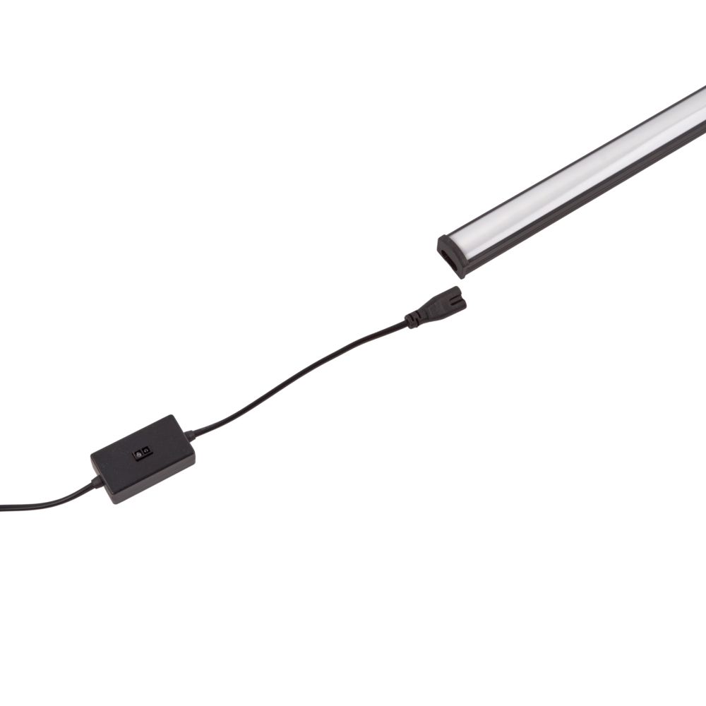 USN-Q851 150W-2P-2M BLACK Выключатель бесконтактный для подключения светильников ULI-Q151. ULI-Q951 к сети 220В. Провод 200 см. 2 контакта. Цвет черный. TM Volpe