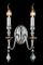 Бра Crystal Lux MERCEDES AP2 CHROME/SMOKE