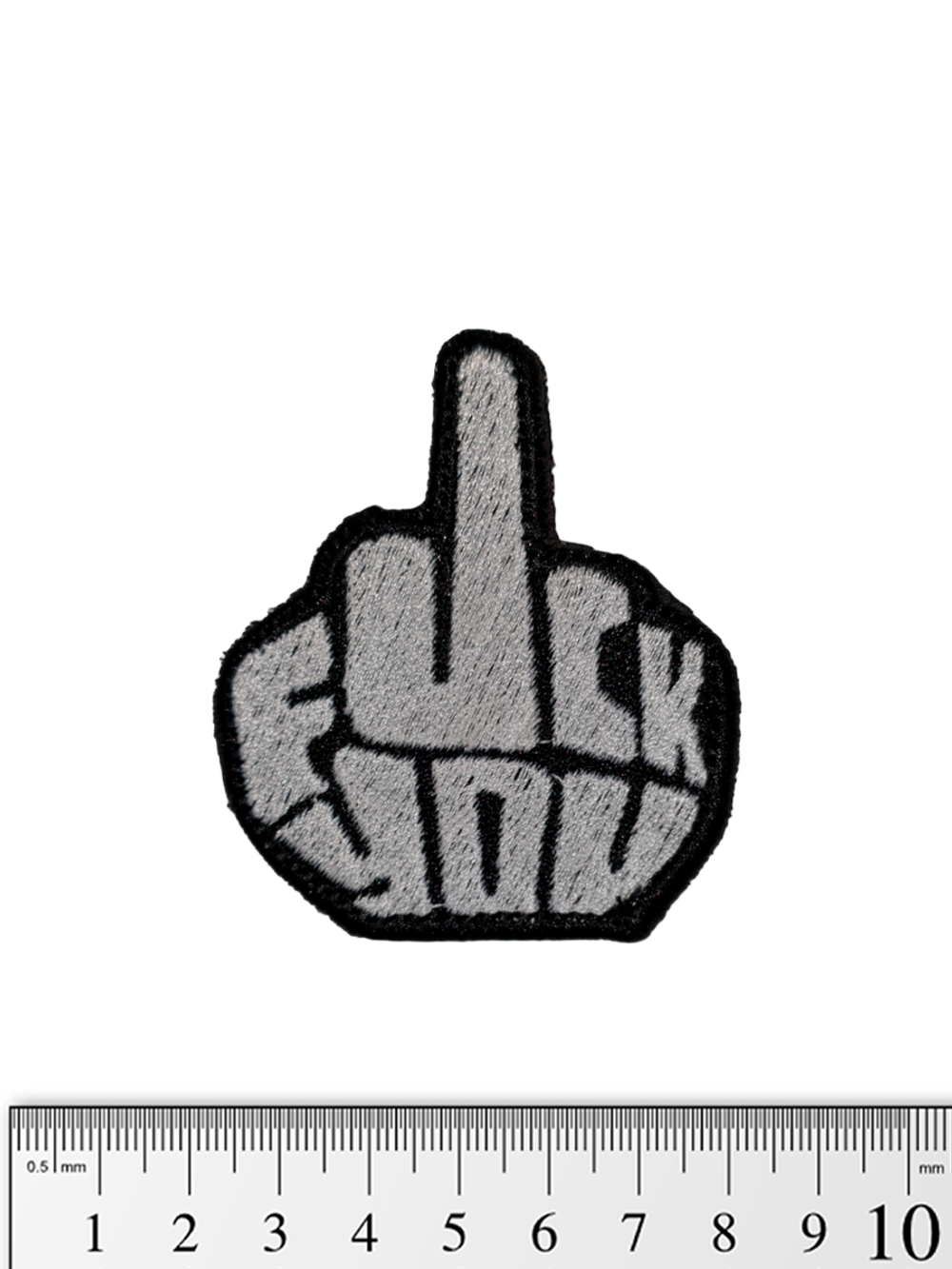 Шеврон Fuck You вышивка