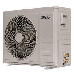 Комплект SHUFT SFLC_C-24HN1_V2_BL полупромышленной сплит-системы, кассетного типа (черная панель)