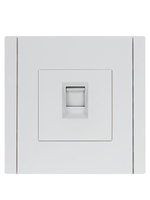 FORTE&PIANO Розетка компьютерная RJ45 кат.5E FP232 белый IEK
