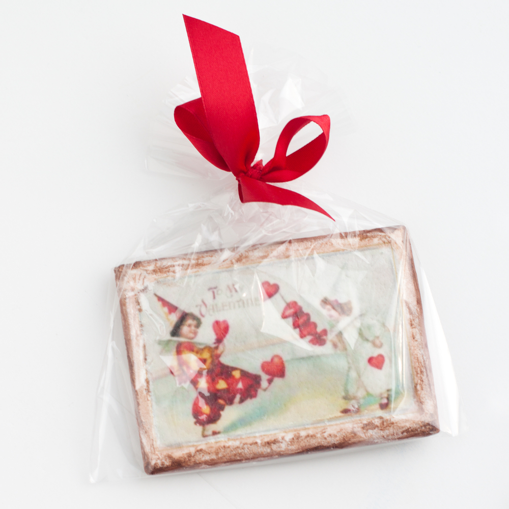 Пряник "Винтаж - клоуны"