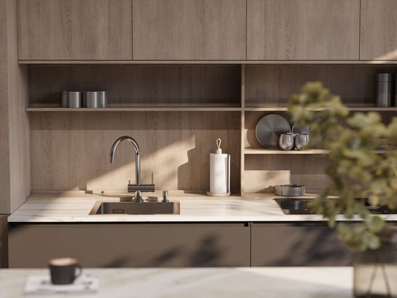 Смеситель OMOIKIRI Yamada-C латунь/хром