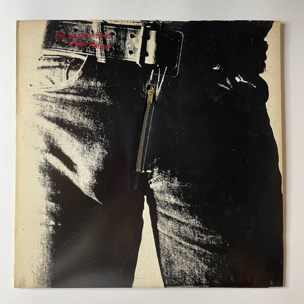 Винтажная виниловая пластинка LP The Rolling Stones Sticky Fingers (Japan 1971) (No Obi) Brown Sugar