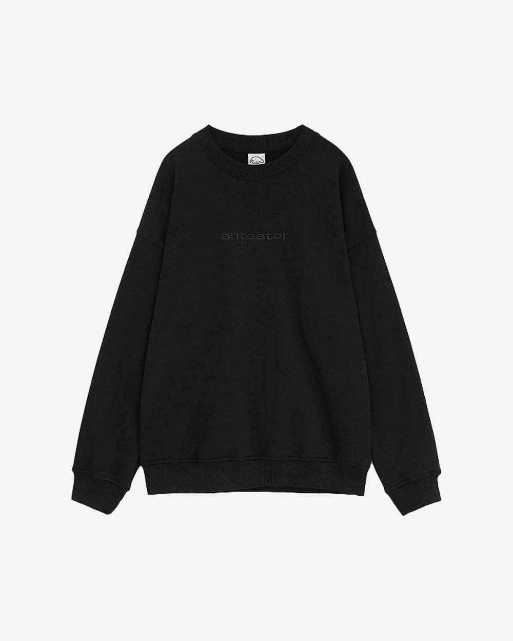 Толстовка Anteater Crewneck Textlogo Black