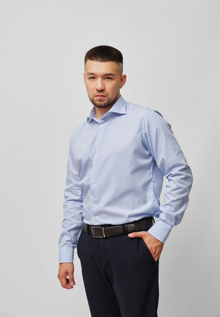 Рубашка мужская Napoli LIGHT BLUE (ONLINE ONLY)