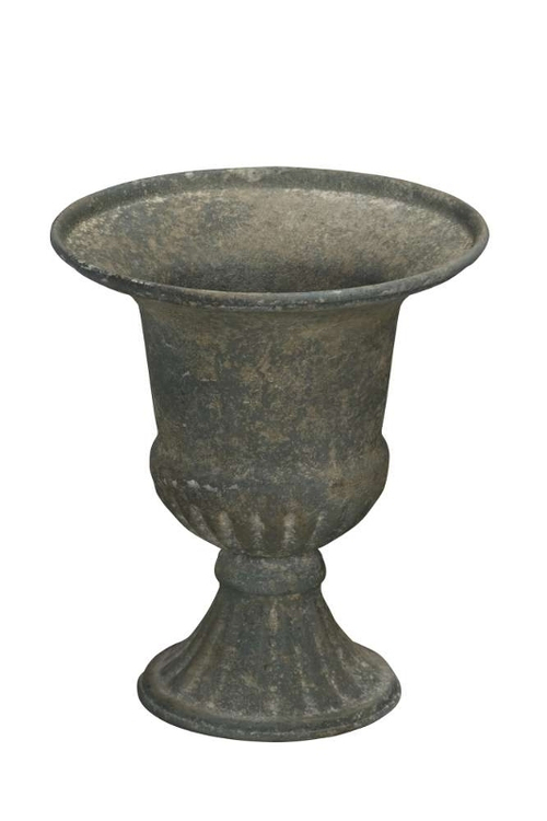 Вазон декоративный "Антик грин" D21xH24см