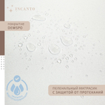 Матрас для пеленания Зайка цвет белый