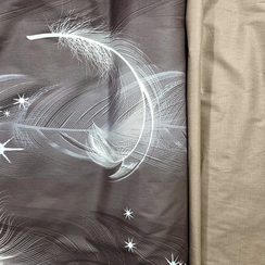 Твил-сатин рис. №29 | ш.220 см | 120 г/м² | хлопок-100%