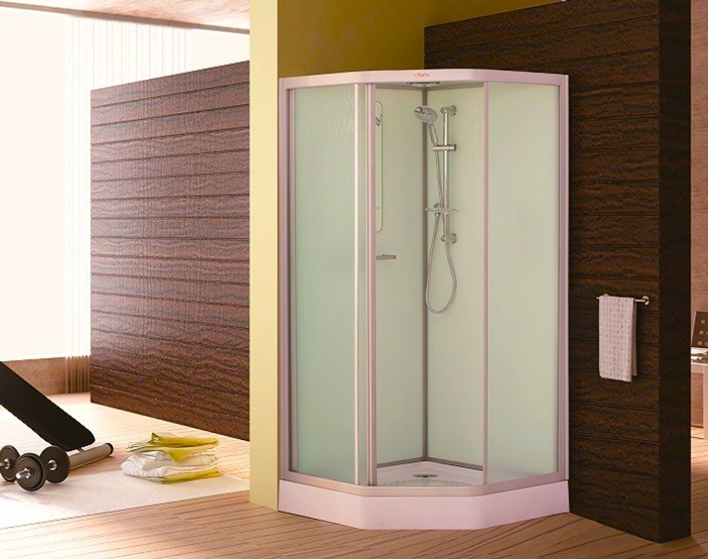 Душевая кабина Esbano (Эсбано) EST-90PR, с низким поддоном, 90х90х210