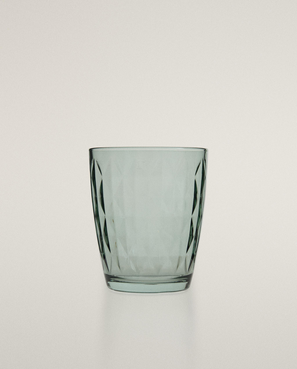 Zara Home стакан из стекла, цвет синий, 10 см