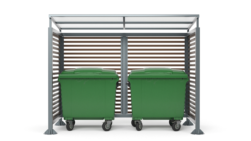 Контейнерная мини-2 дерево без ворот SK00088