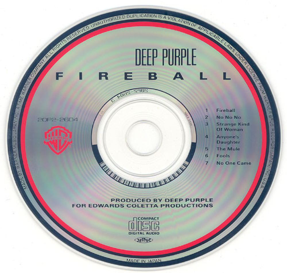 Deep Purple / Fireball (CD)