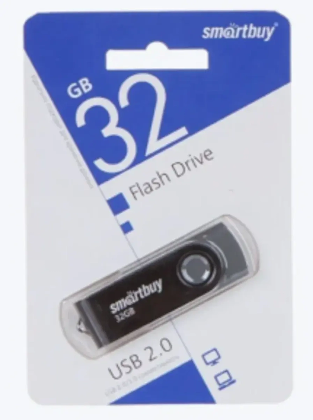 Флеш-накопитель 32 Gb Smartbuy Twist Black