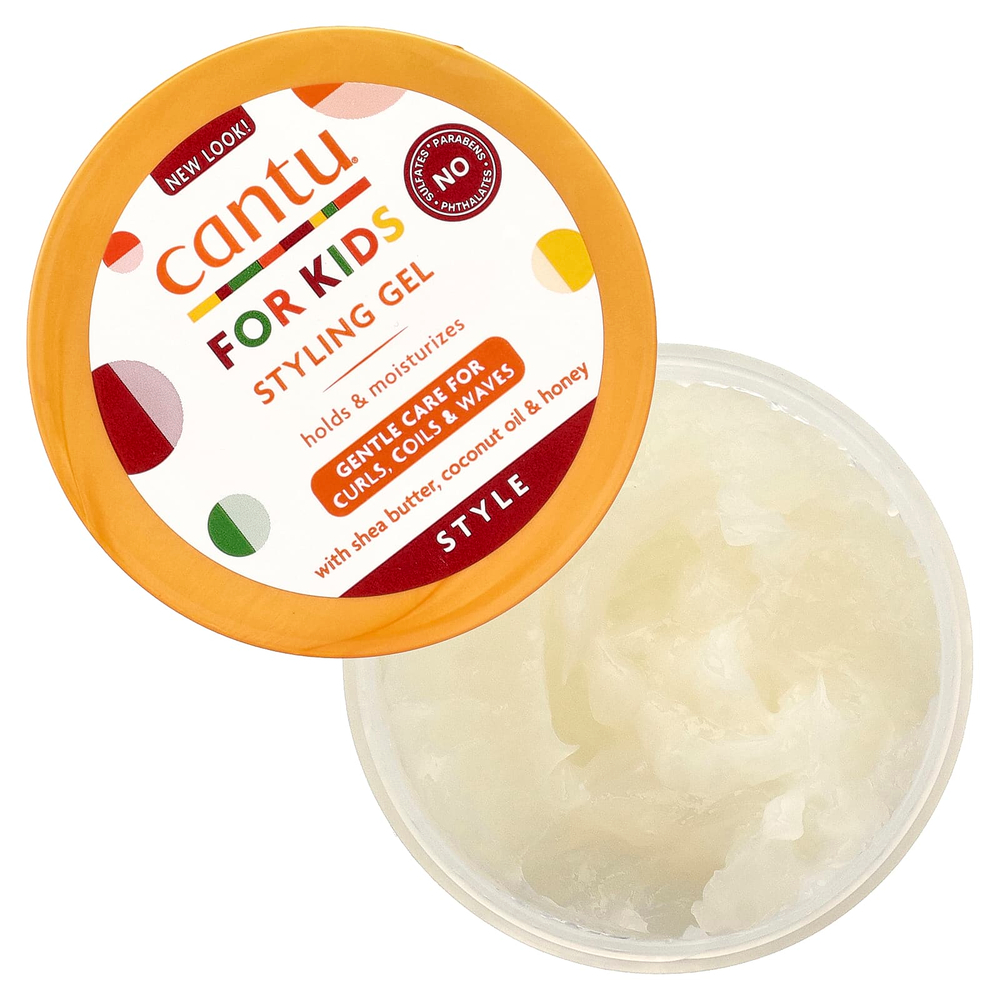 Cantu, для детей, гель для укладки, для локонов, кудрей и волн, 64 г (2,25 унции)