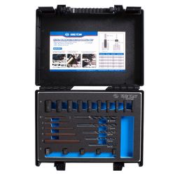 KING TONY (11225SQE) Набор для извлечения поврежденного крепежа 5-14 мм, 25 предметов