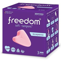 Женские гигиенические тампоны без веревочки Freedom Normal 3шт