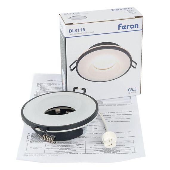 Встраиваемый светильник Feron DL3116 51939