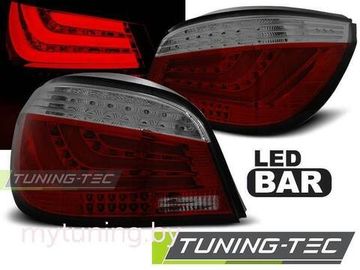 Задние фонари BMW E60 07-10 red smoke led bar