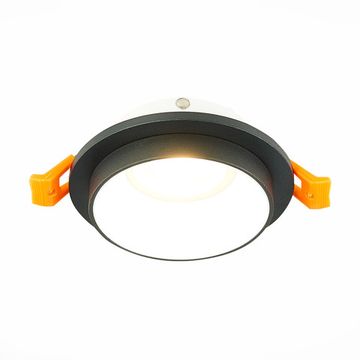 Встраиваемый светильник 1*GU10 IP20 ST206.428.01 чёрный/белый ST-Luce