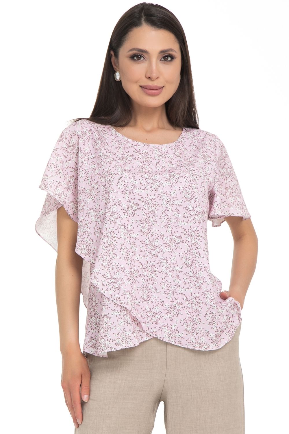 Блуза Яркое лето(пинк) Diolche