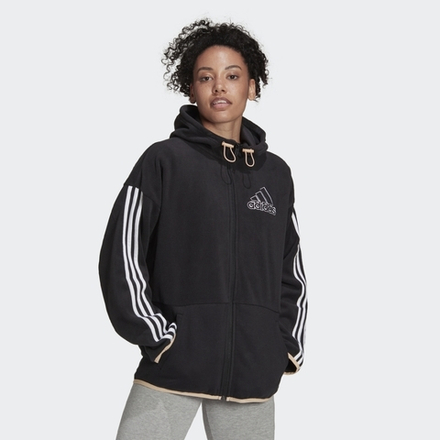 Толстовка женская ADIDAS W Q4 BLUV HD TT