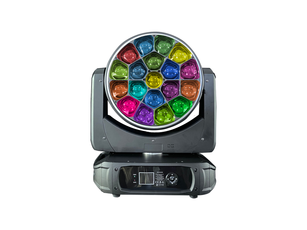 Световой прибор Amixled WASH BEYE 19x40 + LED RING UP