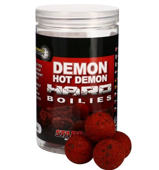 Бойлы тонущие Starbaits Performance Concept HOT DEMON Hard Baits 20мм 0.2кг