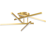 739033 Люстра PALLA 75W LED 2664LM ЗОЛОТО 3000-6000K