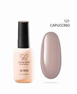 Lovia Cure Гель-лак Cappuccino 121, 8 мл