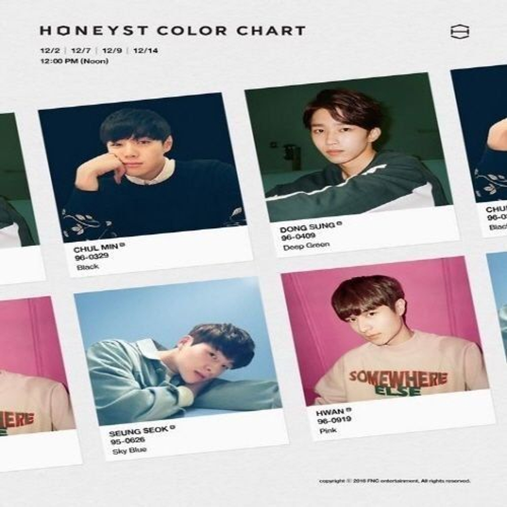 Альбом HONEYST - 1st Single Album