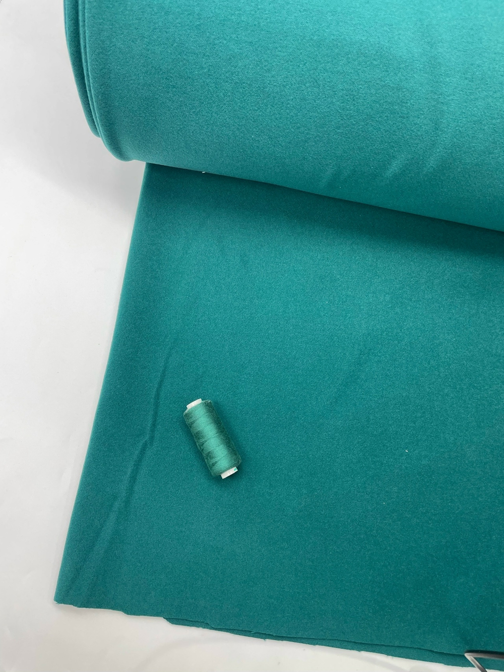 Пальтовая ткань петроль