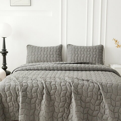 Покрывало 230x250 Sofi De MarkO Минелла антрацитовое