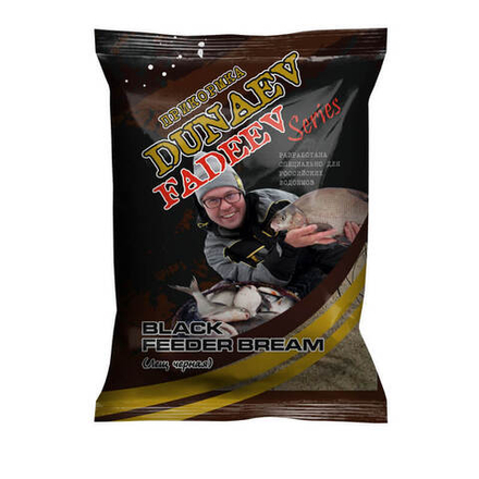 Прикормка "DUNAEV-FADEEV" 1кг Feeder Bream Black (Чёрный Лещ)