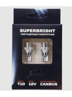 LED лампы в авто AMP SUPERBRIGHT T10 canbus