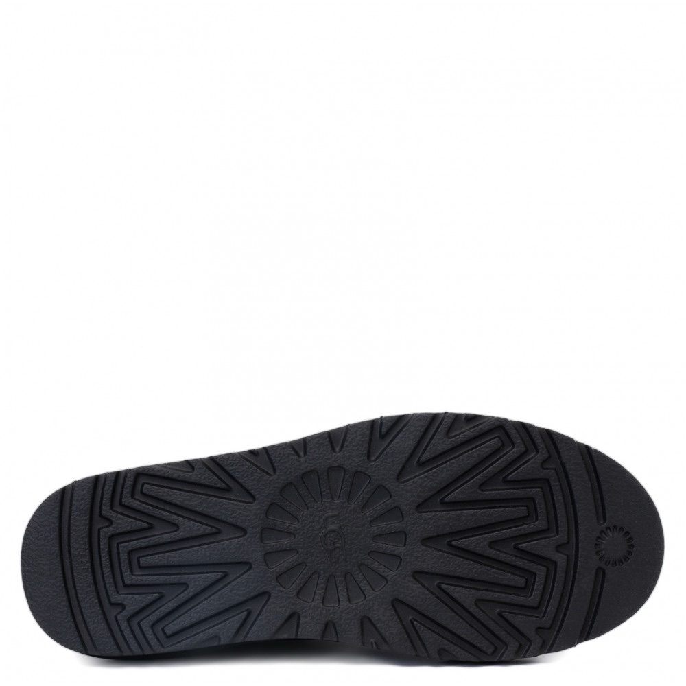 Ugg Mens Slippers Flex Leather Black