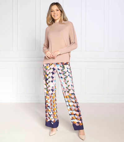 Хлопковый свитер Marc Cain - пудро-розовый (TA 41.15 M51)