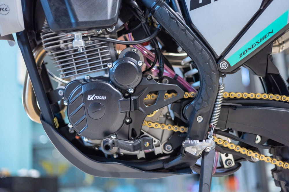 Кроссовый мотоцикл FXmoto CB250R 250 CC Blue/Grey 21/18