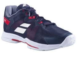 Теннисные кроссовки Babolat SFX3 All Court Men - black/poppy red