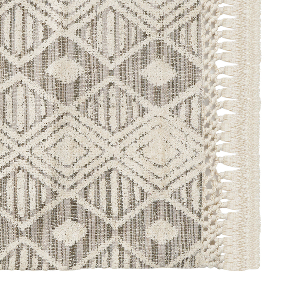 Ковер с бахромой из хлопка chennai из коллекции ethnic, 160x230 см