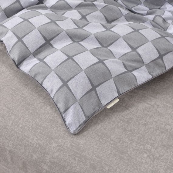 Банифаций (серый) КПБ сатин 7Е