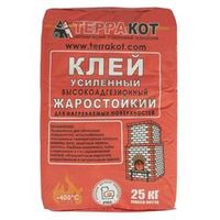 Клей усиленный жаростойкий Терракот 25 кг