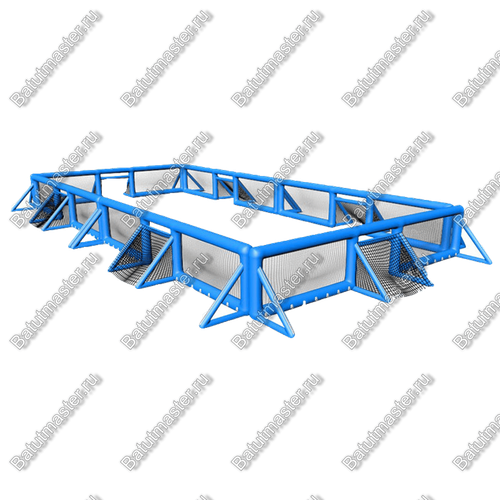 Надувная игровая комната "Спорт" размер 13*6,5*1,5 м