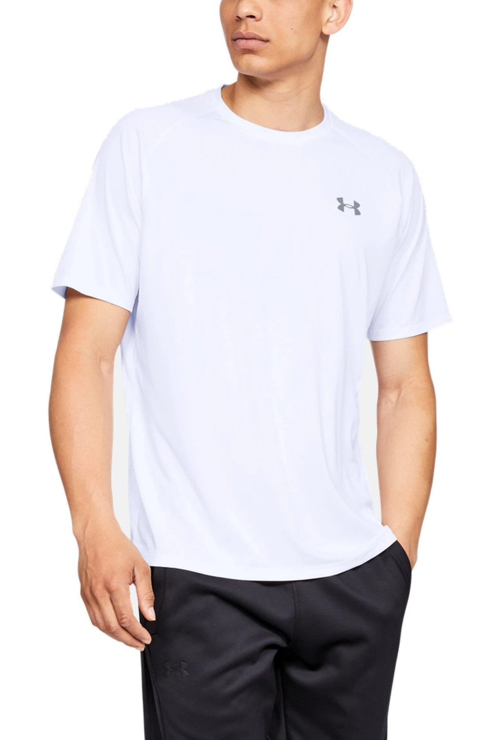 Мужская футболка Under Armour UA Tech 2.0 SS Tee-WHT