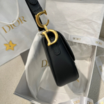 Christian Dior Mini Soft Saddle Bag with Strap