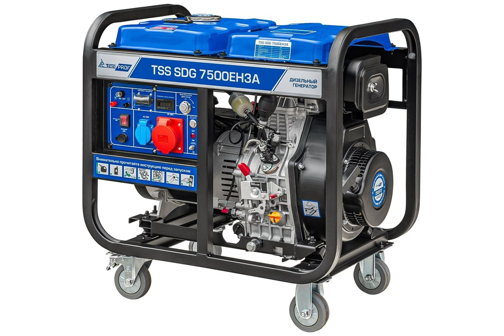 Дизель генератор TSS SDG 7500EH3A 200027